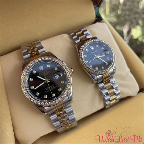 rolex watches couple set